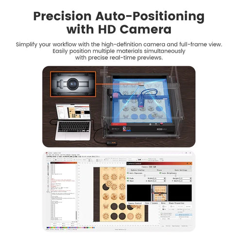Smart Enclosure 2.0 With Camera for Laser Engraving