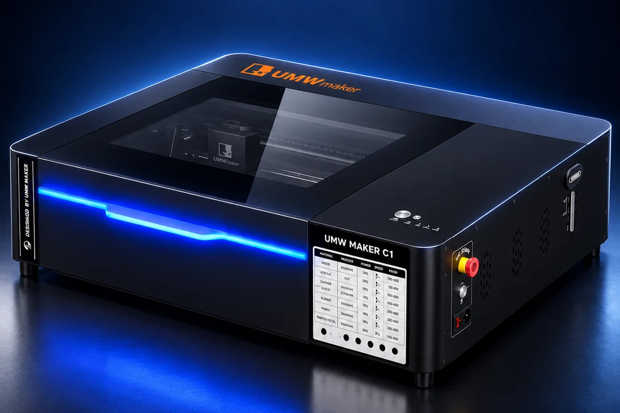C1 CO2 Laser Engraver Safety Protections