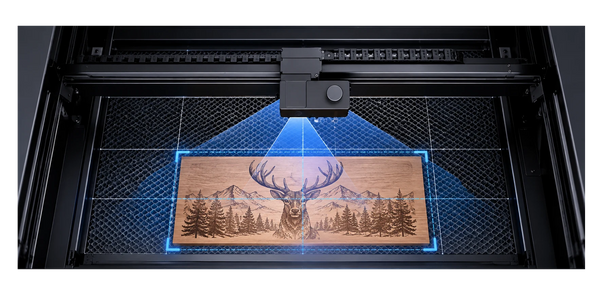 C1 CO2 Laser Engraver with 5MP HD camera