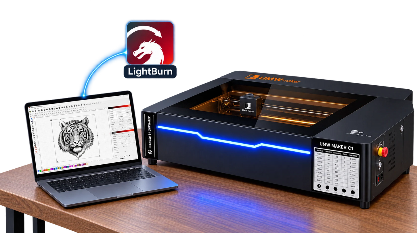 Software Compatibility for the C1 CO2 Laser Engraver